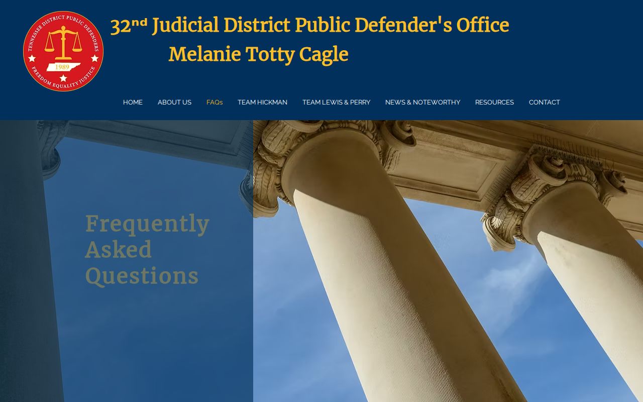Public defender guidance about routing jail and clerk questions